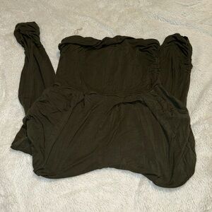 Fashion Nova Olive Green Jumpsuit 1X